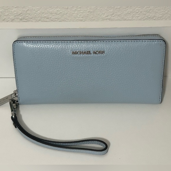 NWOT Michael Kors Jet Set Large Travel Continental Wallet Leather - Picture 2 of 12